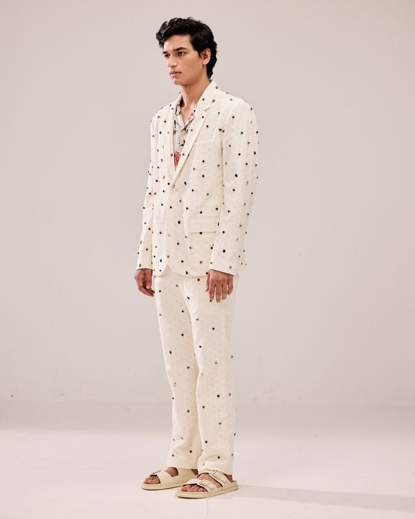 Perte D'ego — Frozen pearls formal pants