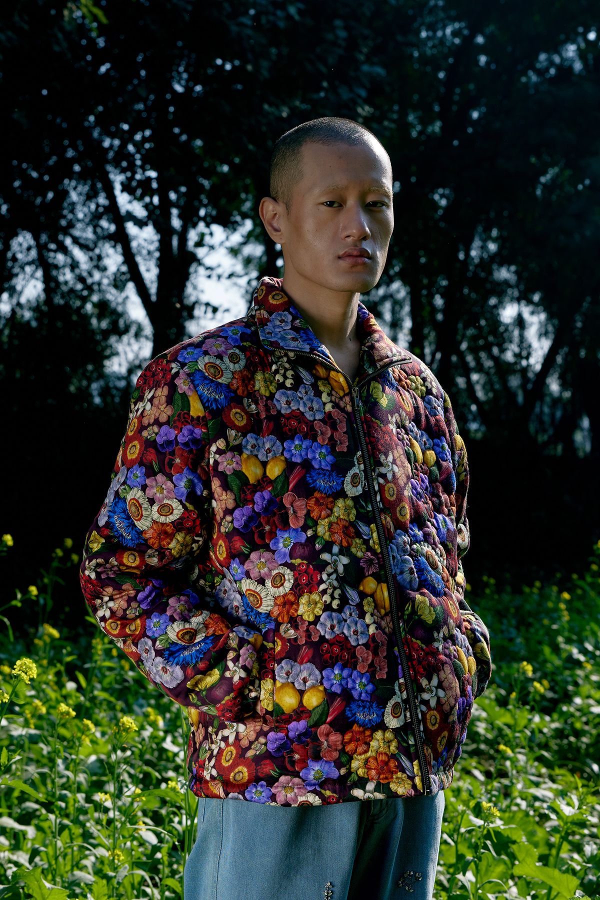 "Spring bloom" quilted jacket - image 2