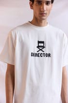 "Le Director" hand embroidered T-Shirt view 3