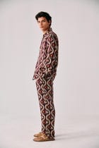 Wavy floral full sleeves shirt view 3