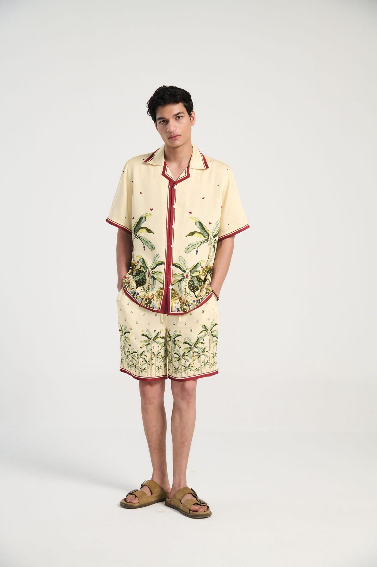 "Palm forest" half sleeves shirt - image 1