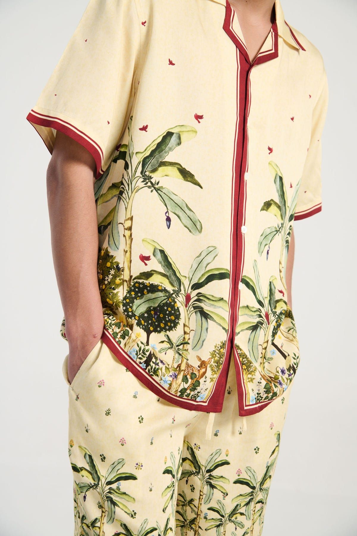 "Palm forest" half sleeves shirt - image 2