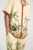 "Palm forest" half sleeves shirt view 2