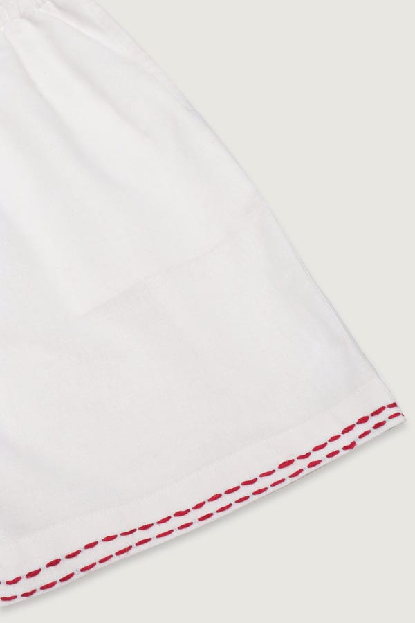 Perte D'ego — Hand embroidered kantha shorts