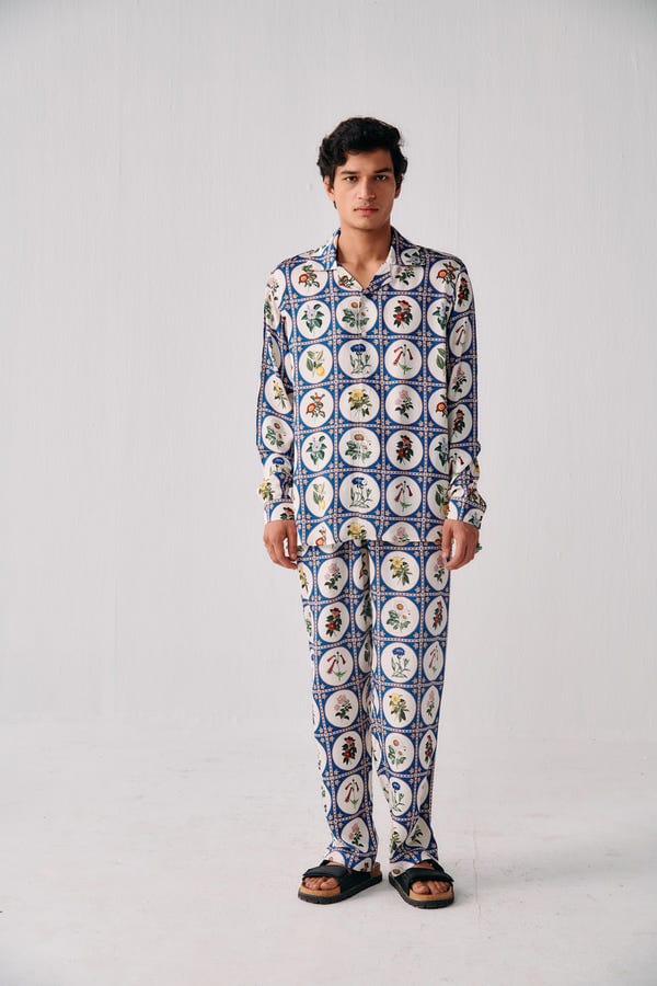 Perte D'ego — Botanical illustrations full sleeve shirt