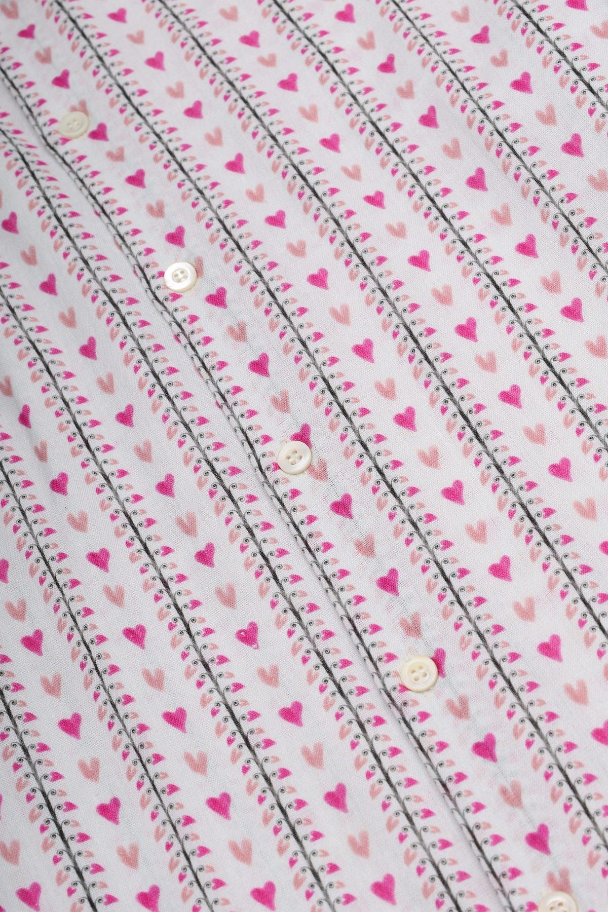 "Love stripes" evening shirt - image 2