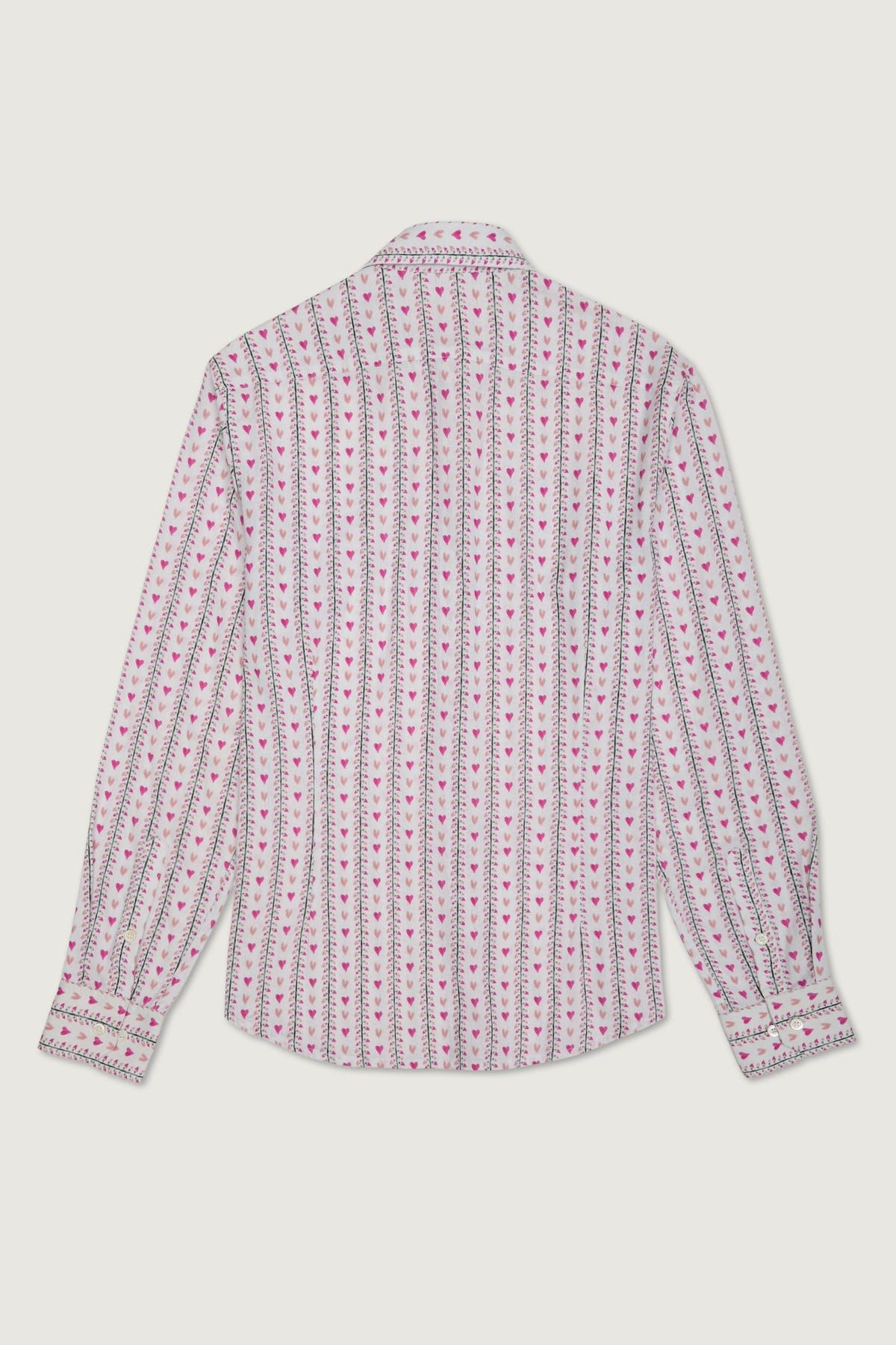 "Love stripes" evening shirt - image 3