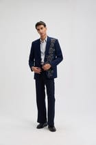 Formal Pants- Nocturne Rose view 1