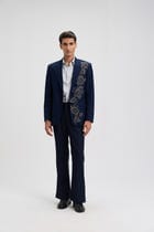 Formal Pants- Nocturne Rose view 2