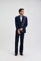 Formal Pants- Nocturne Rose view 3