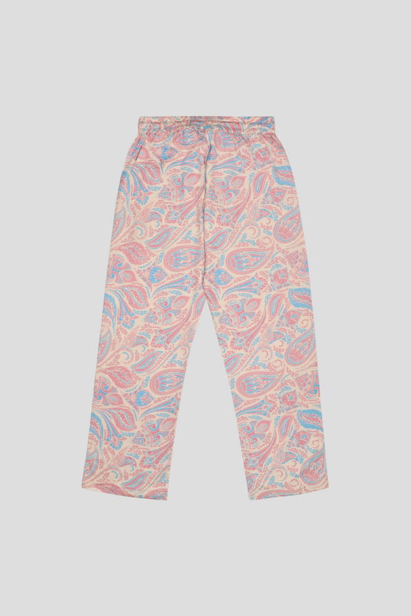 Perte D'ego — Bubblegum paisley lounge pants