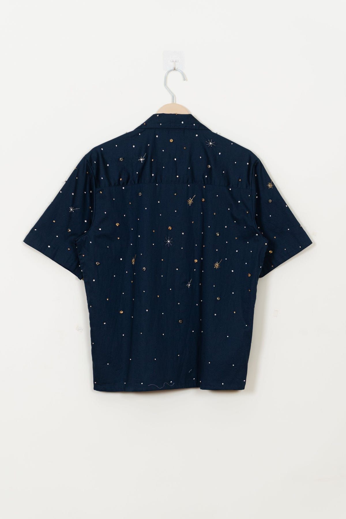 "Night sky" hand embroidered Shirt - image 6