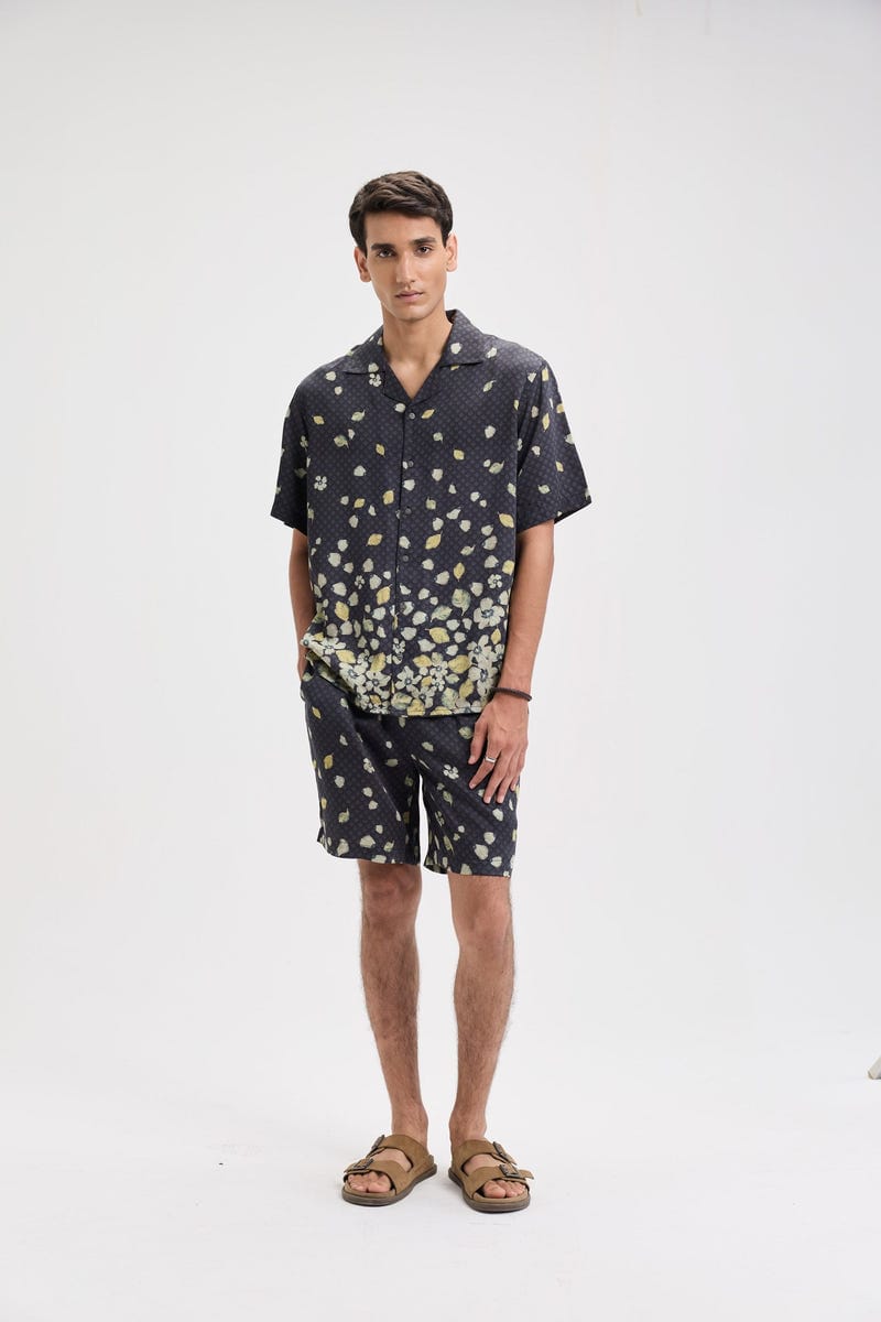 Botanical summer shorts