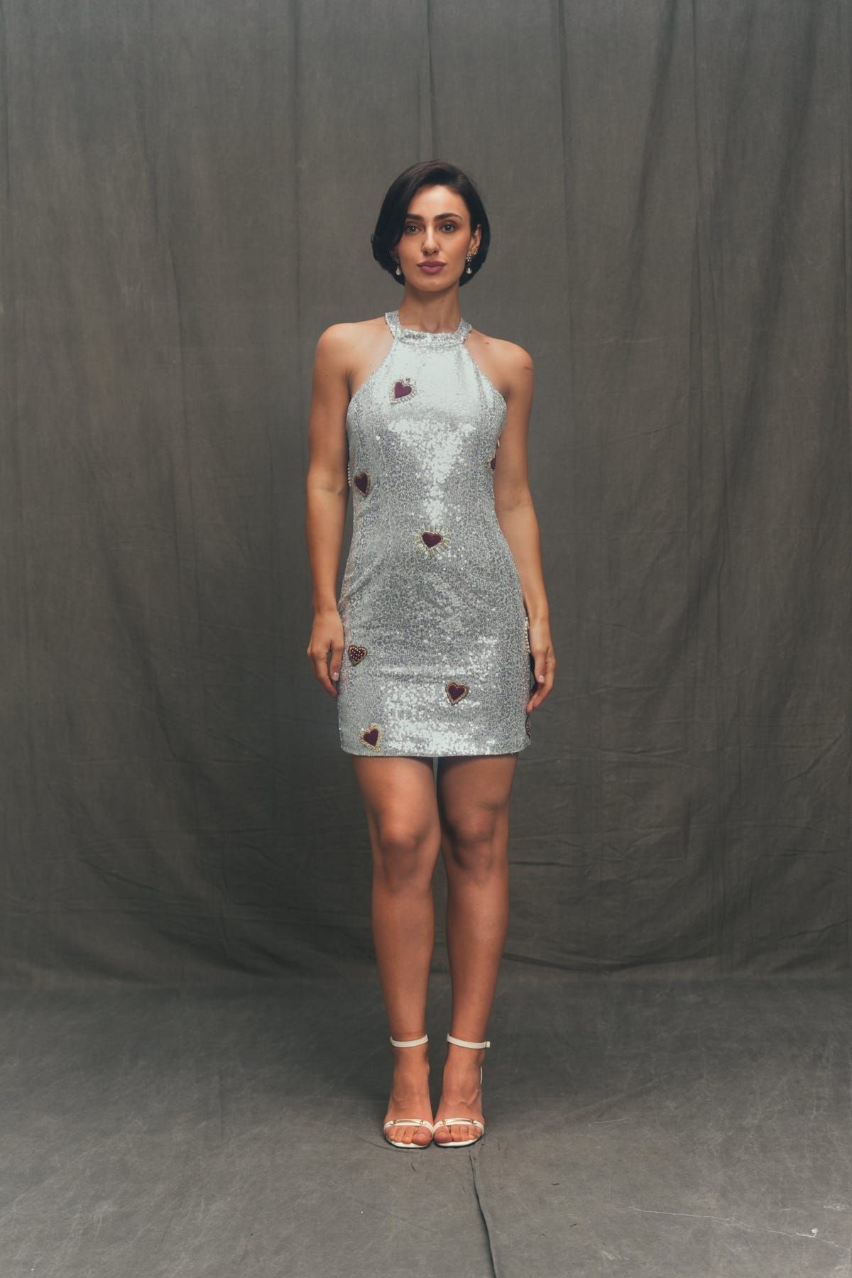 Velvet Hearts hand embroidered Ava dress - image 1