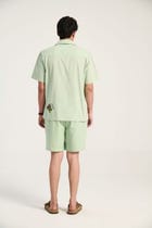 "Le summer vacation" hand embroidered resort set view 7