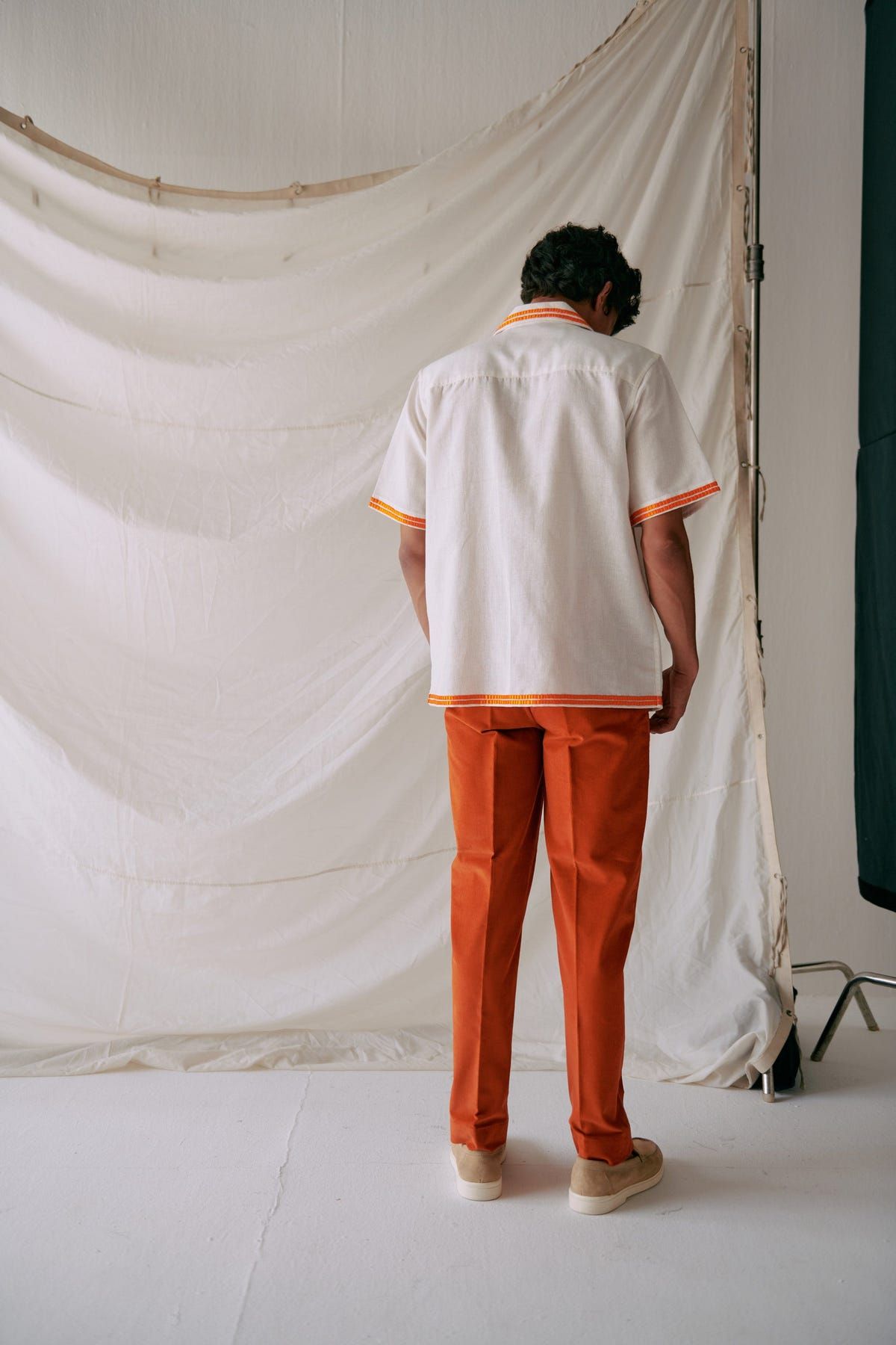 Marigold embroidered shirt - image 5