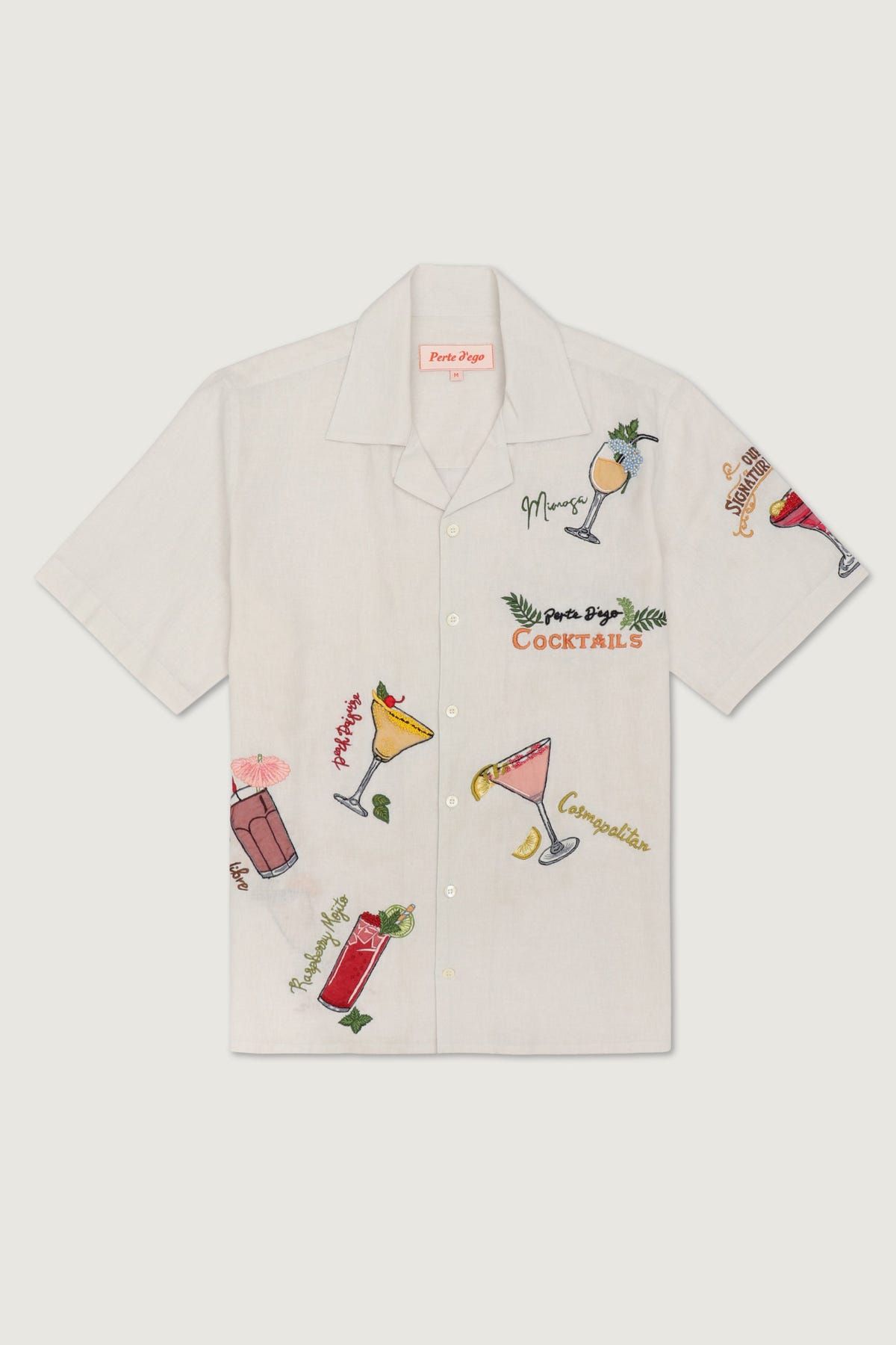 "Malibu sunsets” hand embroidered shirt - image 5