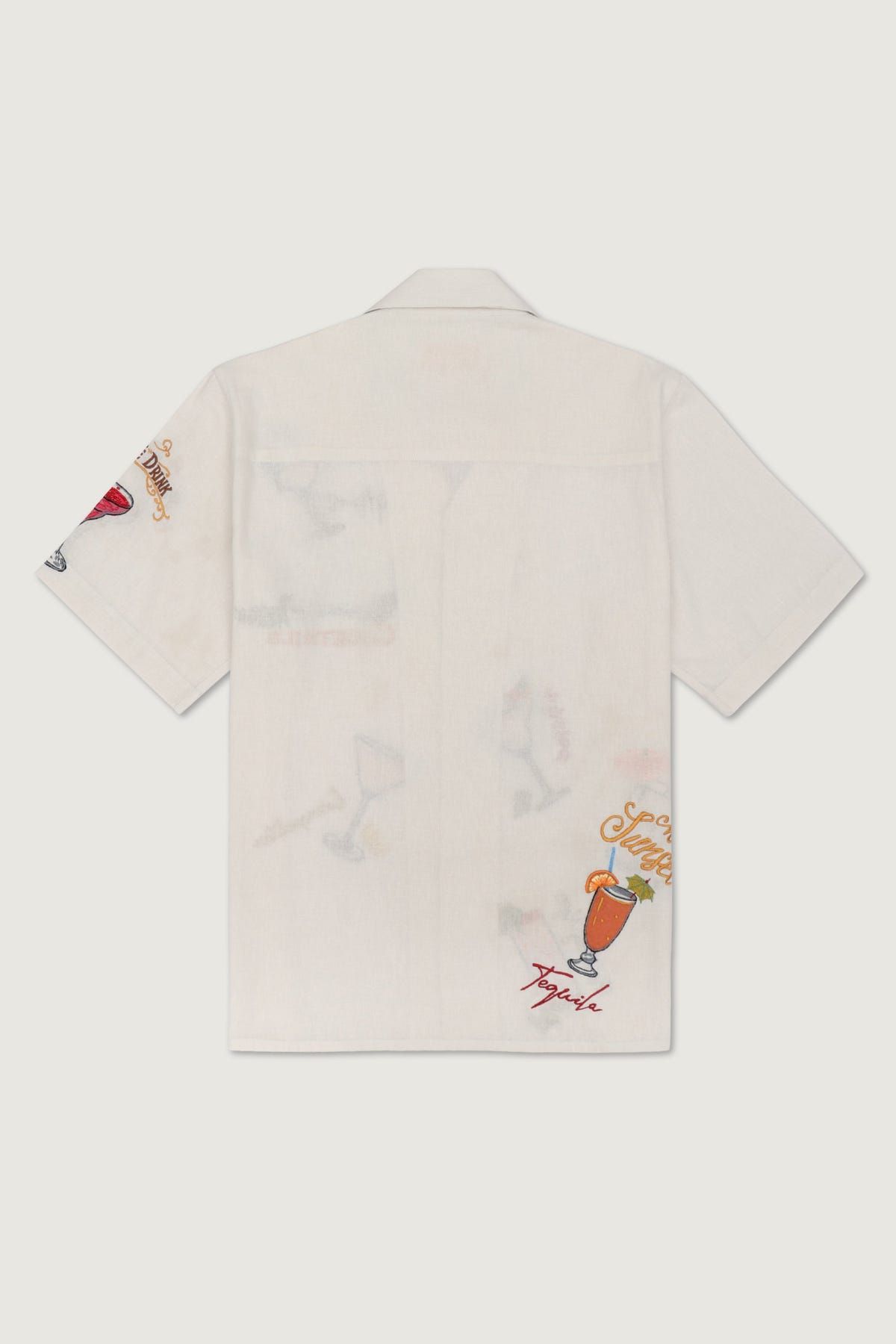 "Malibu sunsets” hand embroidered shirt - image 6