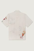 "Malibu sunsets” hand embroidered shirt view 6