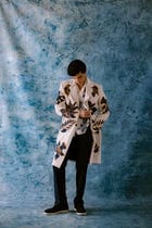 "Le Gstaad" embroidered overcoat view 2