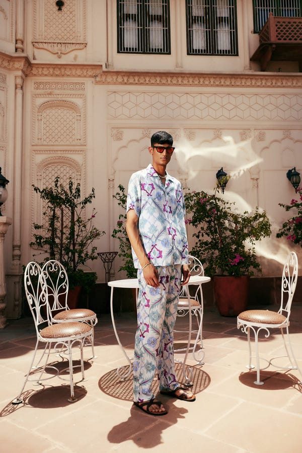Perte D'ego — Moroccan tiles lounge pants
