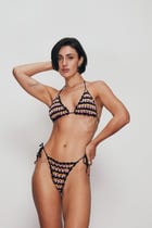 "Tooti Frooti" Crochet Bikini Top view 2