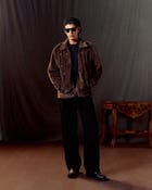 Winter Noir Faux-Fur jacket view 2