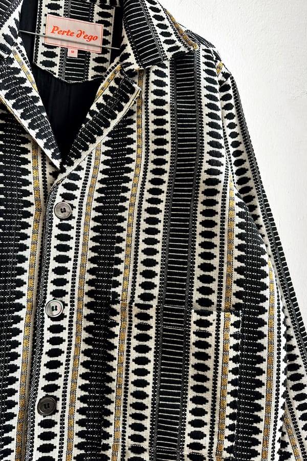 Perte D'ego — "Le Vintage" jacquard jacket