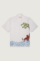 "Eye of the tiger" embroidered shirt view 1