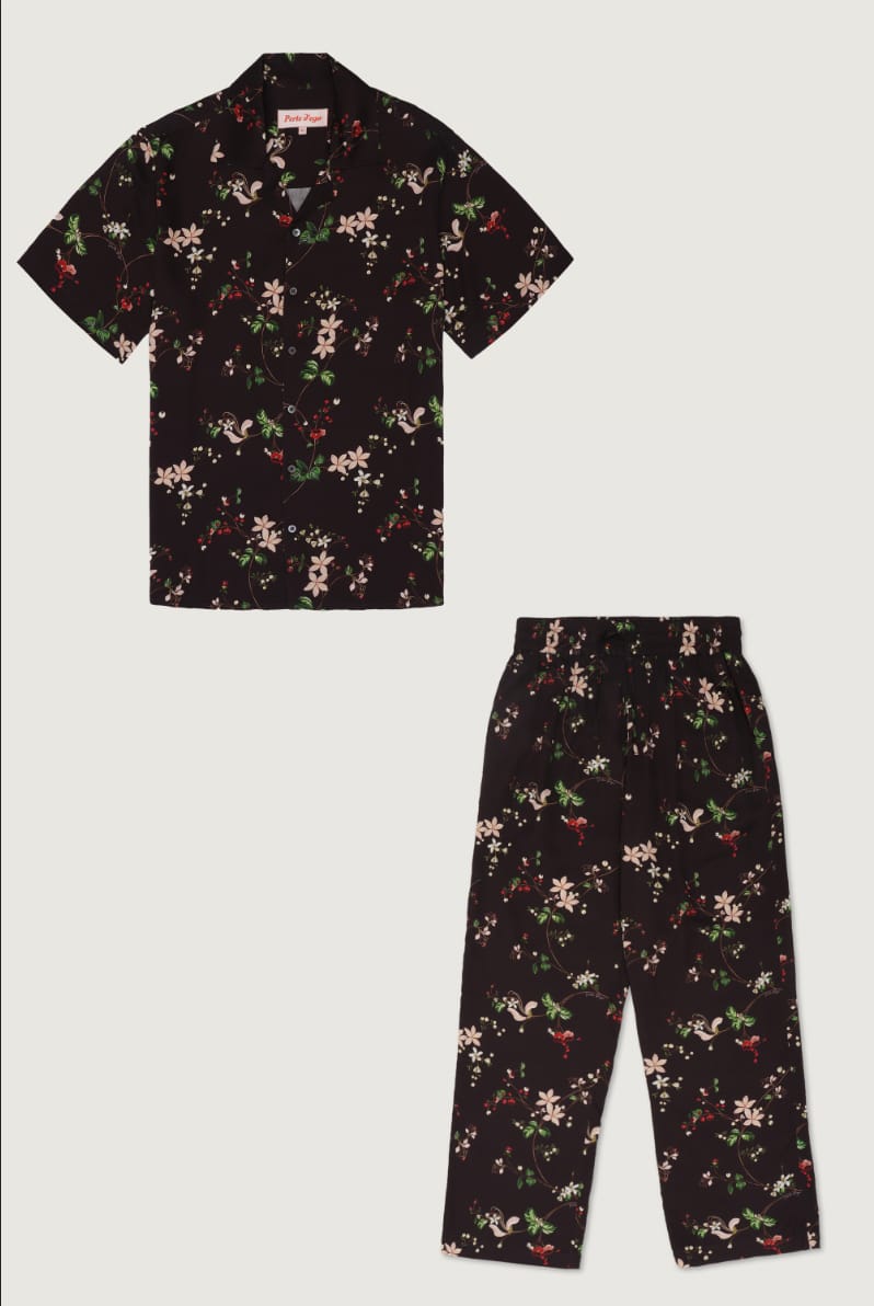 Floral printed resort set - image 1