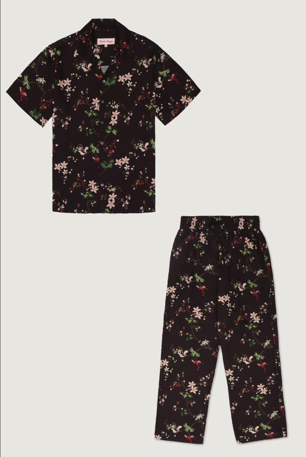 Perte D'ego — Floral printed resort set