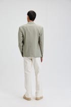 Floral embroidered carpenter pants view 3