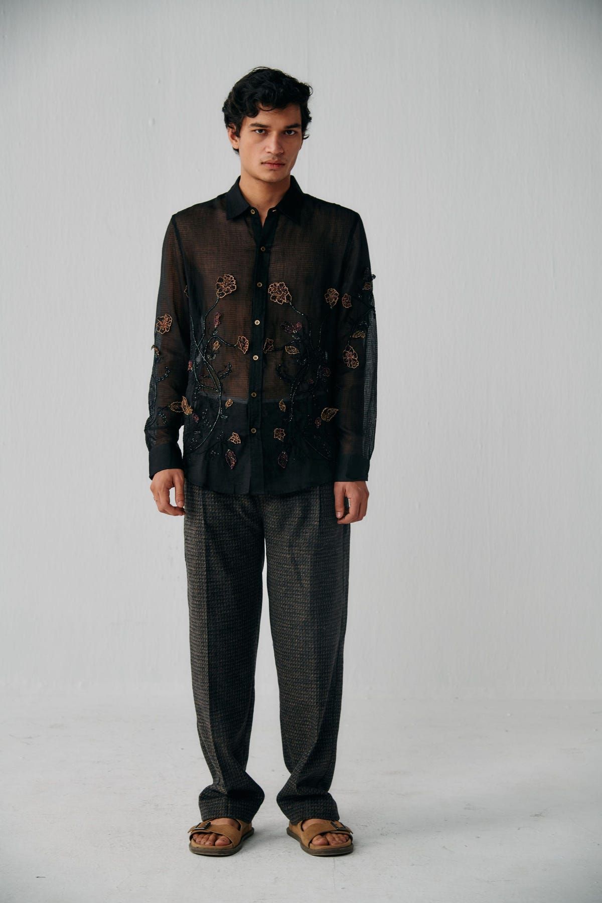 "Le Mont Blanc" pleated pants - image 2