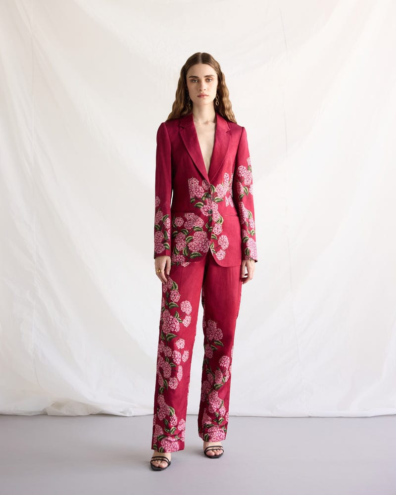 Floral Printed Blazer