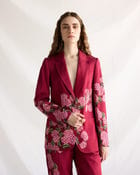 Floral Printed Blazer view 2