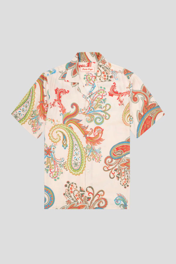 Perte D'ego — Multicolor Paisley shirt