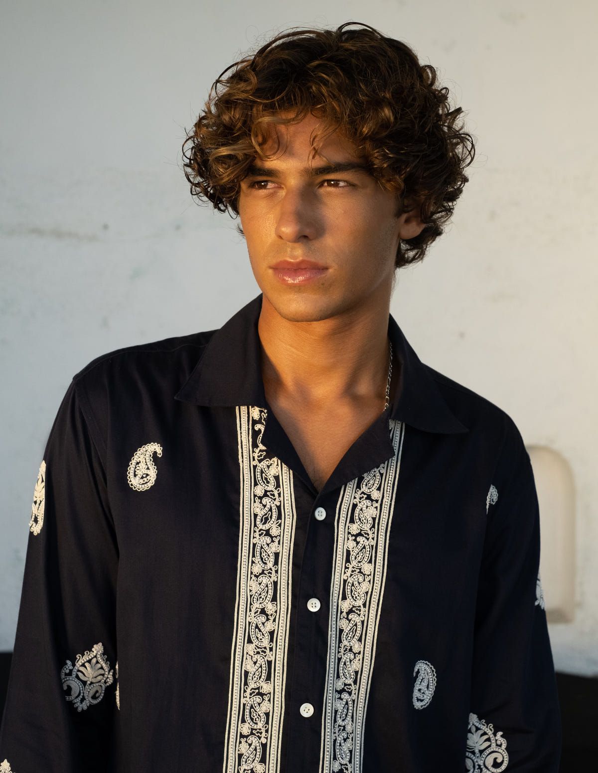 Paisley doriwork evening shirt - image 2