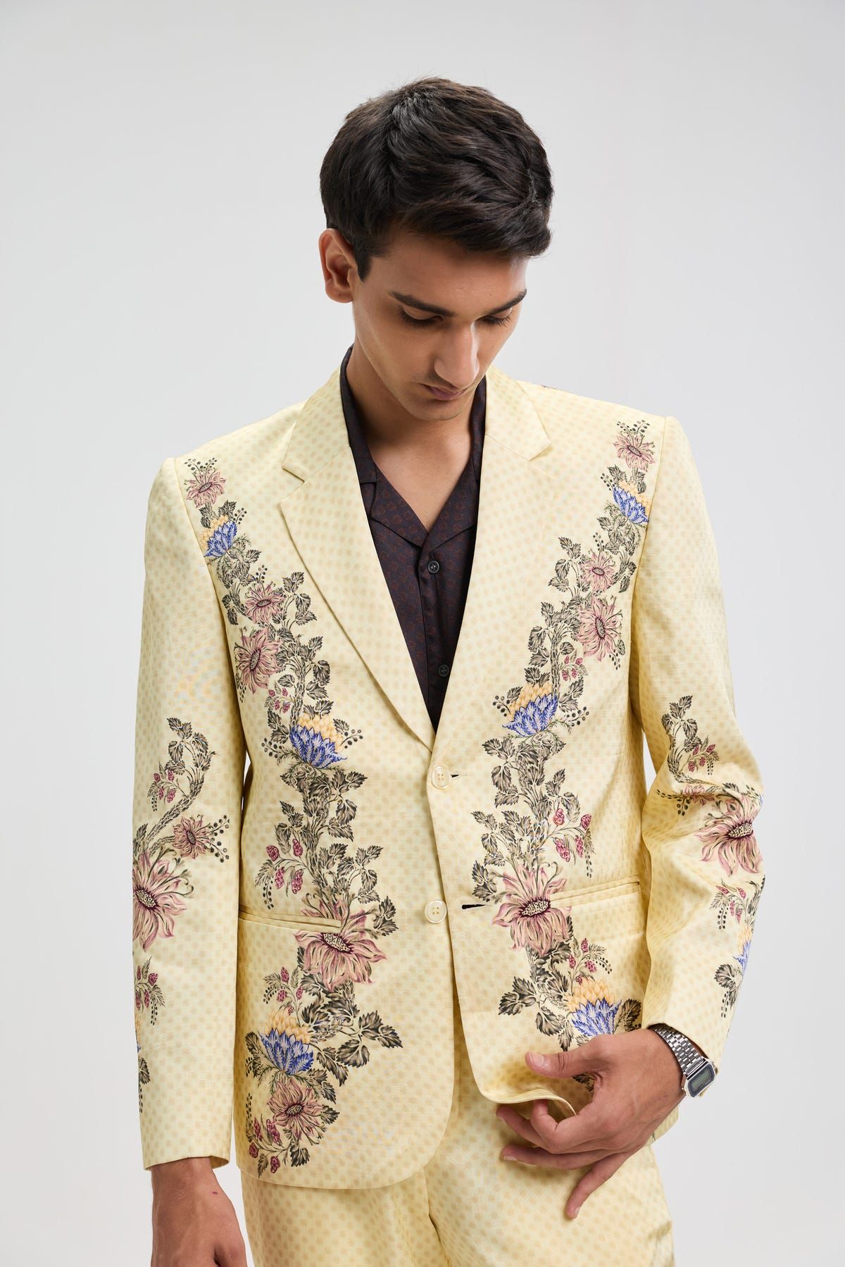 Vintage Garden Party Blazer - image 4