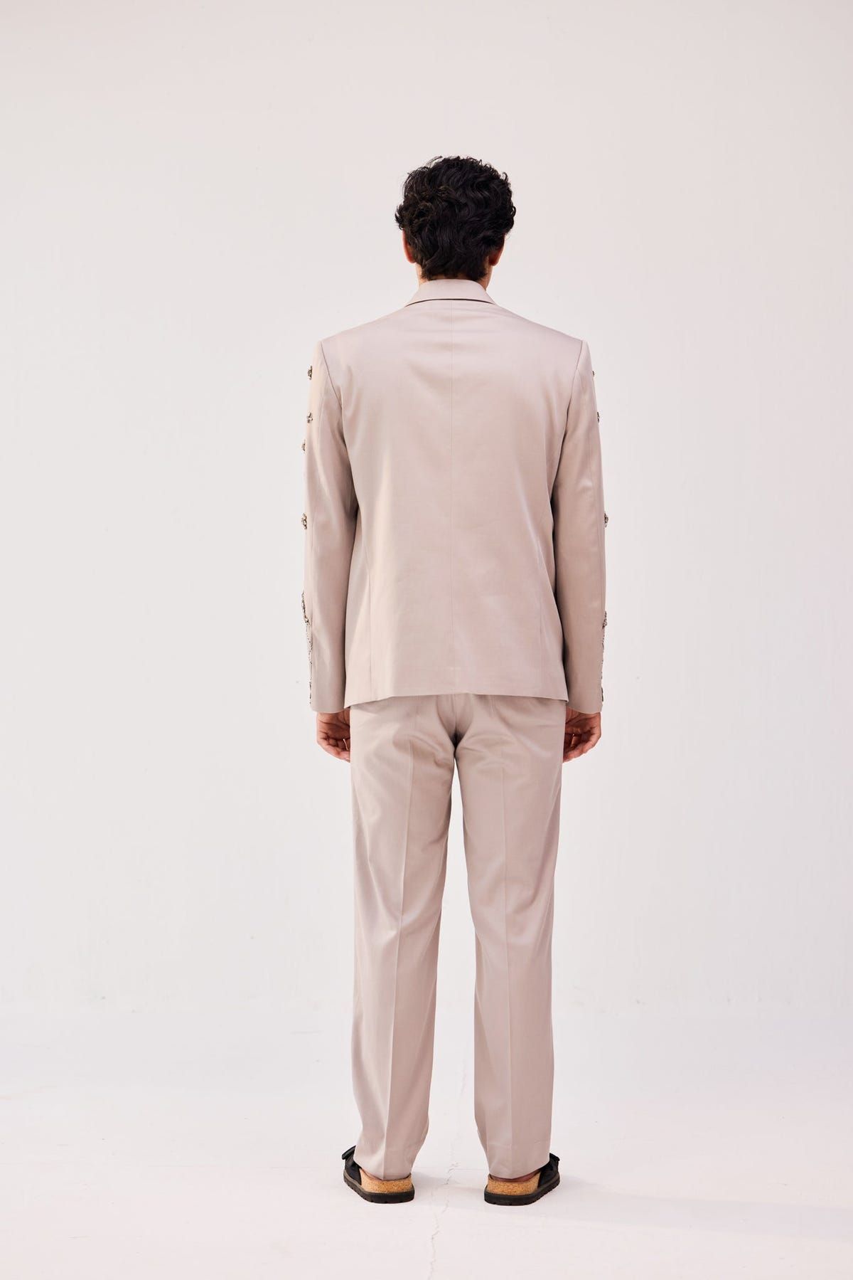 "Le Monte Carlo" hand embroidered blazer - image 5