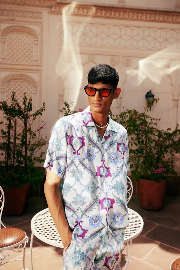 Perte D'ego — Moroccan tiles shirt