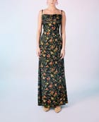 "The Elena" Pleated Cowl Aline Dress view 1