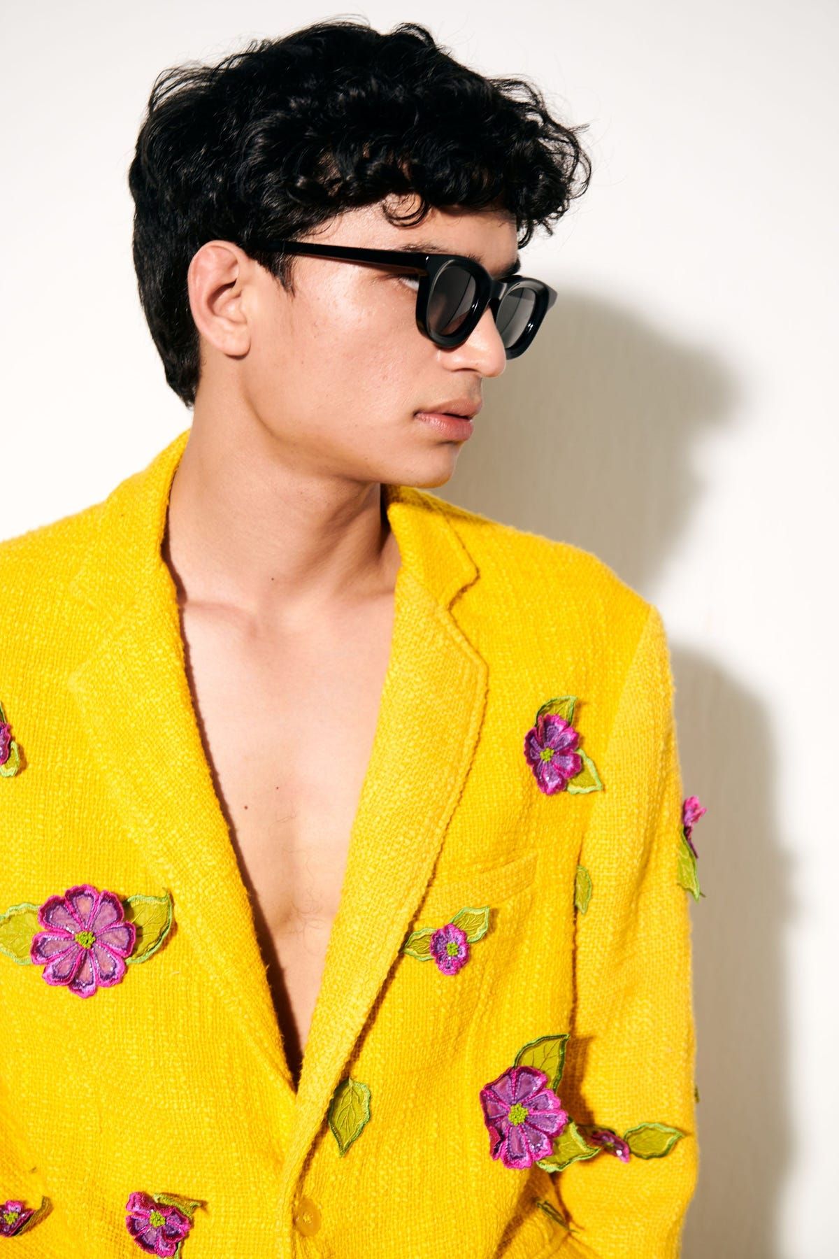 "Le Portofino" Hand Embroidered Casual Wedding Blazer - image 4