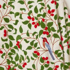 “Hand embroidered cherries” zip up jacket view 2