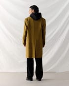 Floral embroidered Wool Overcoat view 3
