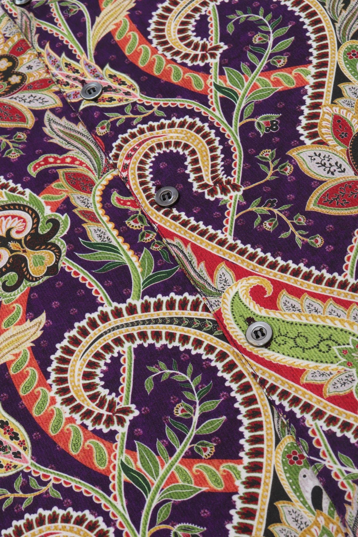 Purple paisley shirt - image 6