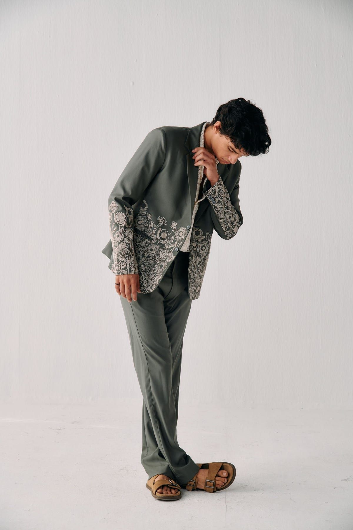 Formal pants- Sage green - image 2