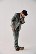Formal pants- Sage green view 2