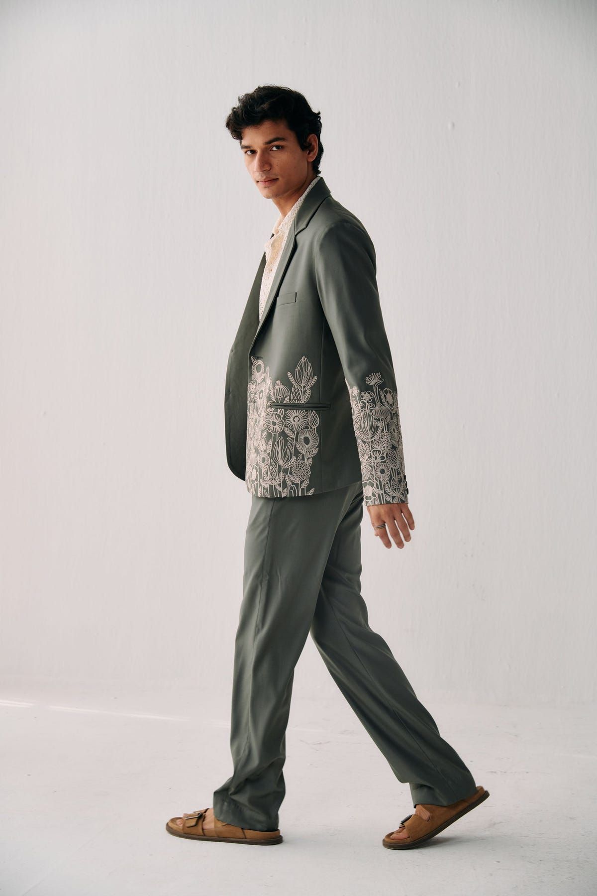 Formal pants- Sage green - image 3