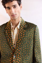 Marigold evening blazer view 2