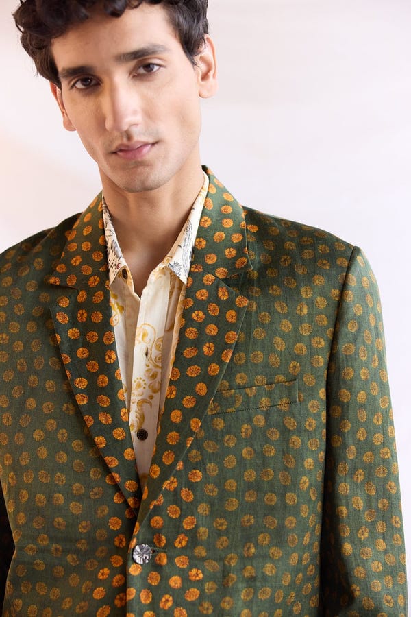 Perte D'ego — Marigold evening blazer